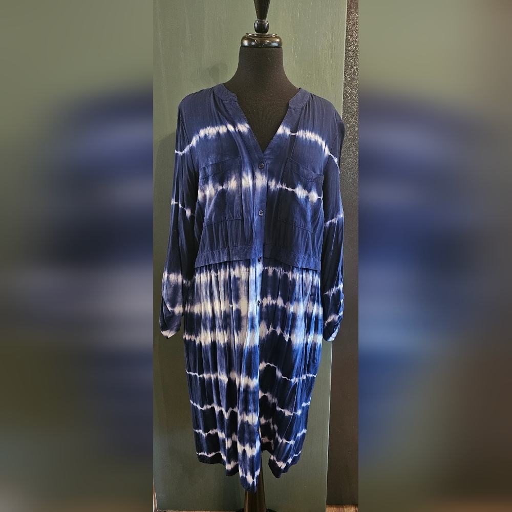 Tribal Tie-dye Dress